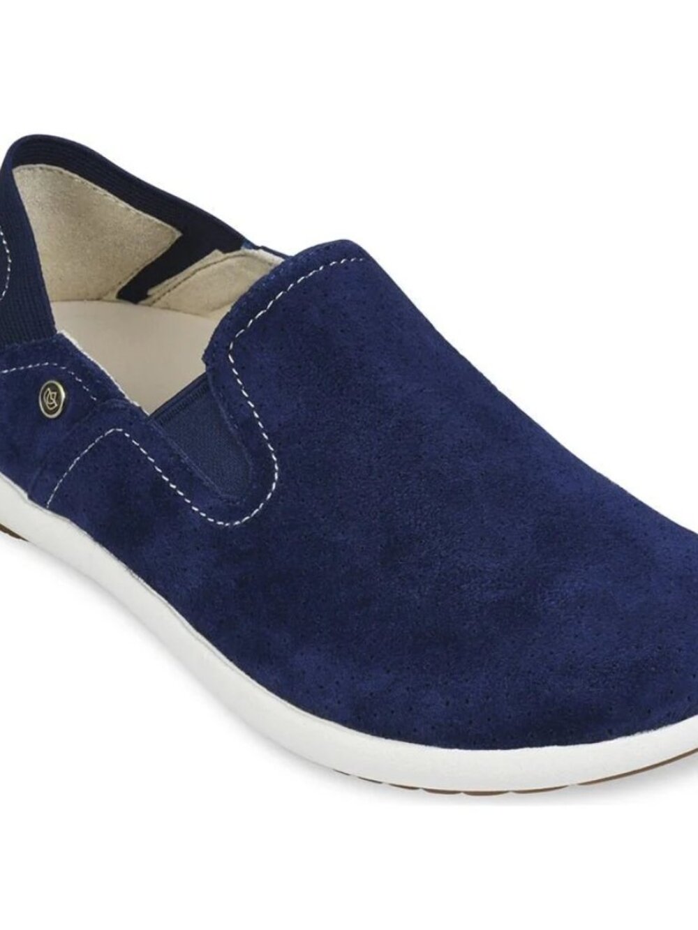 Spenco Women's 5 Sneakers Patriot Blue Siesta Convertible Suede Sneaker 65% off